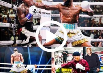 Frank Martin panics and begs for a stoppage after being knocked out by Gervonta Davis, Tank reportedly uses the KO Hook by Mike Tyson
