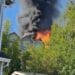 US Neighborhood in Flames After Plane Crashes Into Row of Townhouses