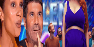 Giant Girl Startled And Jumped Up Winning The Golden Buzzer At Britain’s Got Talent 2024