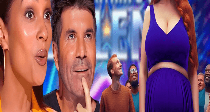 Giant Girl Startled And Jumped Up Winning The Golden Buzzer At Britain’s Got Talent 2024