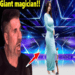 Beautiful Giant Magician SURPRISES everyone with UNBELIEVABLE magic at America’s Got Talent 2024