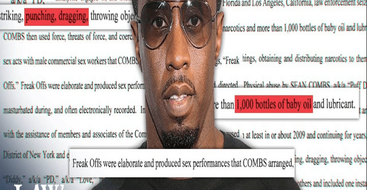 💥SHOCK: 13 Disturbing Details in P. Diddy’s Indictment Revealed After Rapper’s Arrest