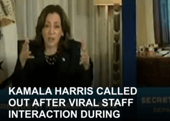 Kamala Harris Called Out After Viral Staff Interaction During Hurricane Milton Broadcast – ‘Busted’?