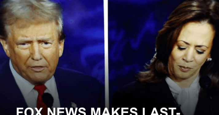 Fox News Makes Last-Minute Offer to Both the Kamala Harris and Donald Trump Campaigns