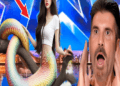 Amazing talent shocks the judges with half human half snake wins the Golden Buzzer | AGT 2024