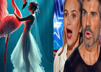 “A Feathered Fantasy: Woman’s Flamingo Fusion Leaves AGT Audience Awestruck”