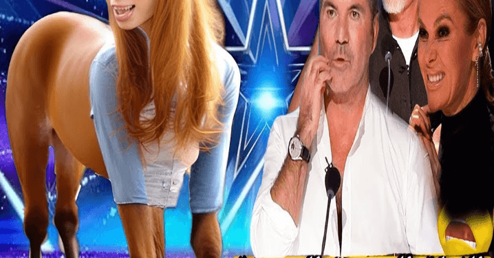The girl defies gravity and wins the Golden Shackle at America’s Got Talent 2024