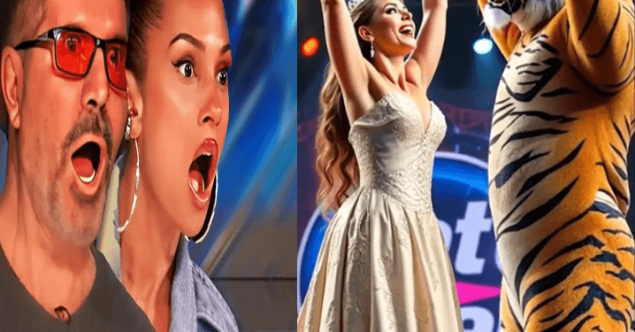 “AGT 2024 Sensation: Queen’s Spellbinding Tiger Fusion Act”