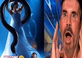 “Serpent Majesty: Woman’s Snake Fusion Shocks AGT 2024 Crowd”