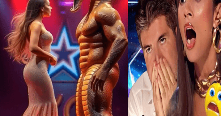 “From Royalty to Reptile: The Princess-Snake Enigma on AGT 2024”