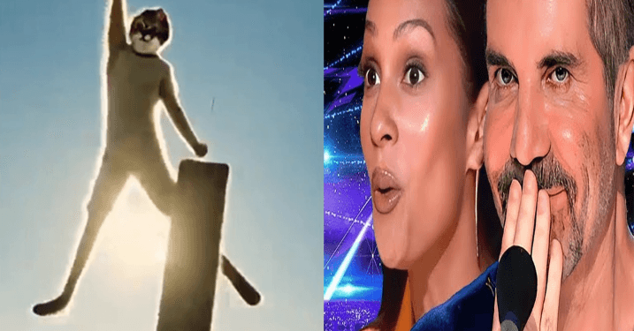 “Whiskers in the Wind: Flying Cat Leaves AGT 2024 Audience in Awe”